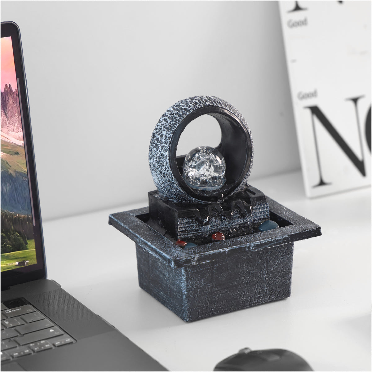 Small Fountain - Flowing Wine / Crystal Ball / Elephant