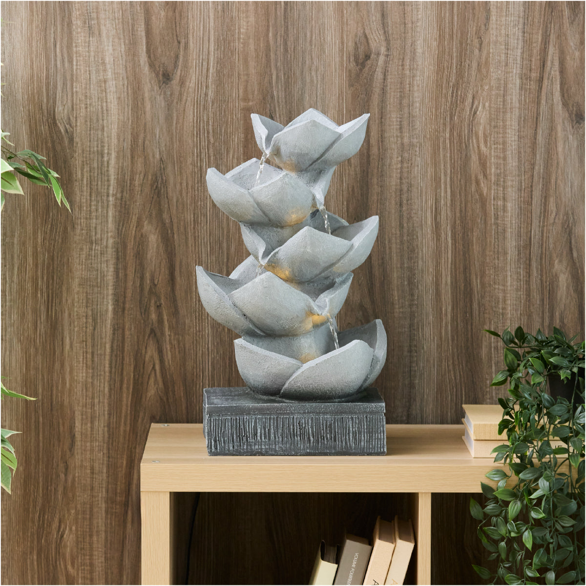 Large Fountain - Lotus / Golden Bowl