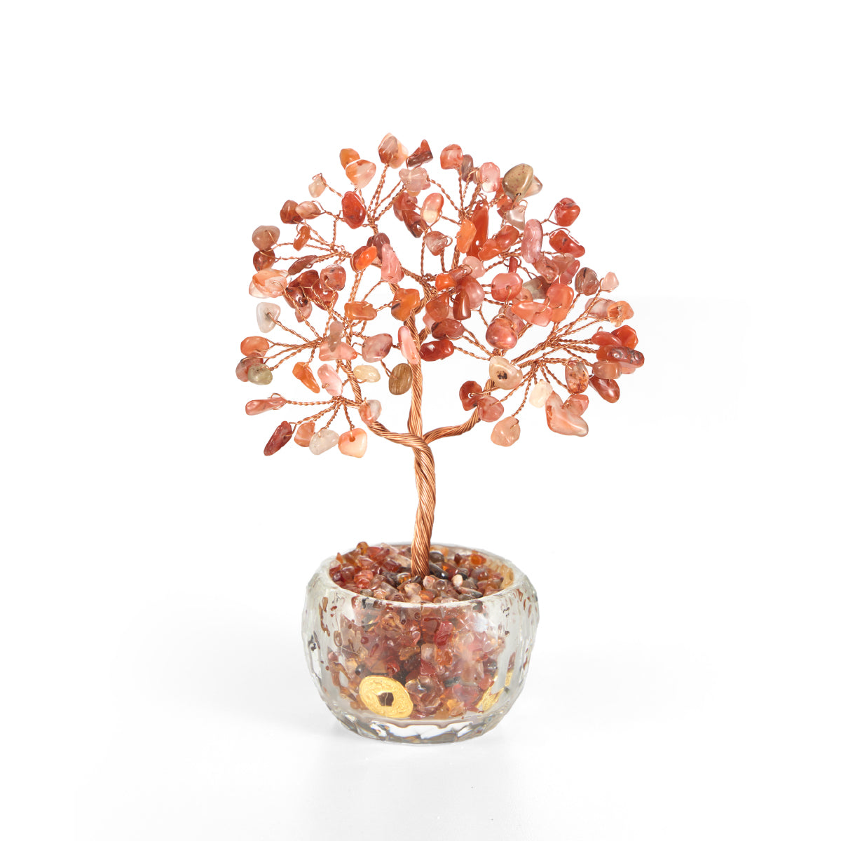 Rooted Radiance - Desktop Crystal Chi tree