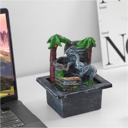 Small Fountain - Flowing Wine / Crystal Ball / Elephant