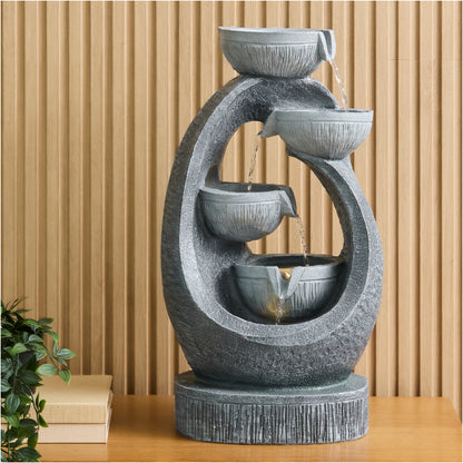 Large Fountain - Lotus / Golden Bowl