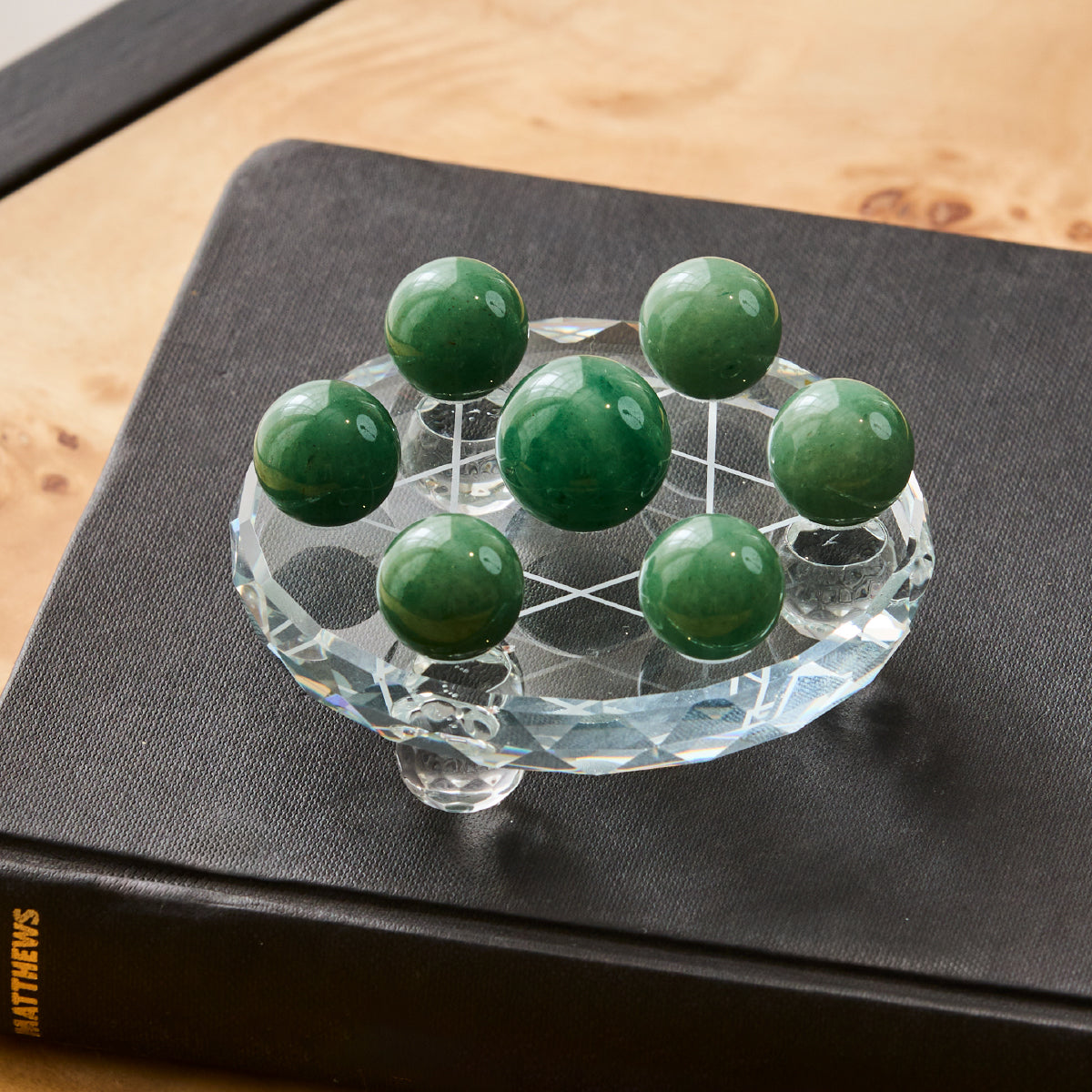 Star Alchemy – Sacred Geometry Crystal Ball Array – Kaze&Mizu