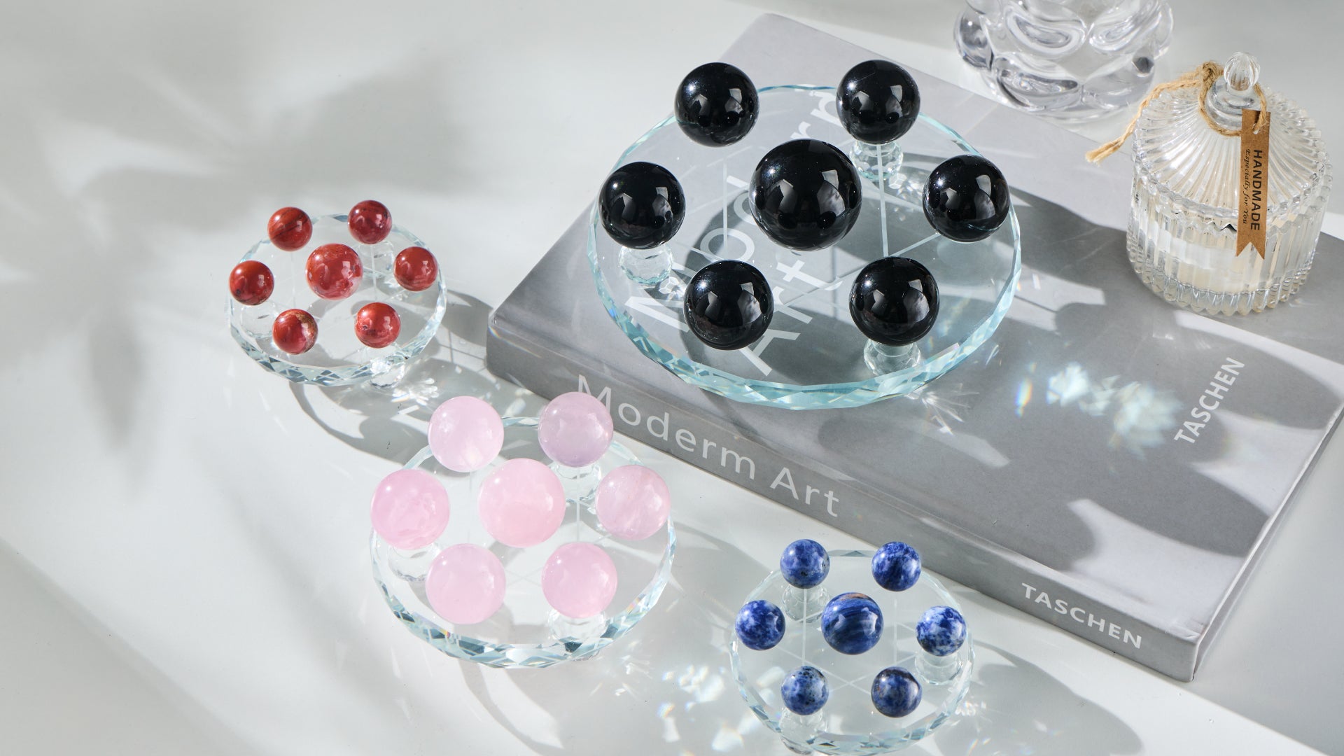 Star Alchemy – Sacred Geometry Crystal Ball Array – Kaze&Mizu