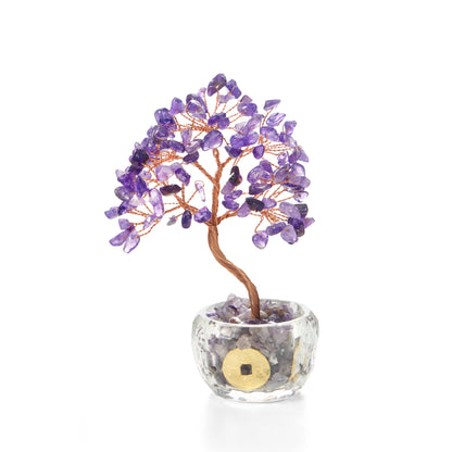 Rooted Radiance - Desktop Crystal Chi tree