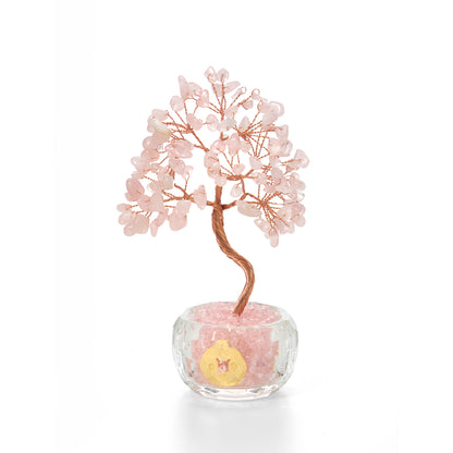 Rooted Radiance - Desktop Crystal Chi tree