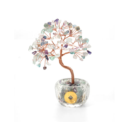 Rooted Radiance - Desktop Crystal Chi tree