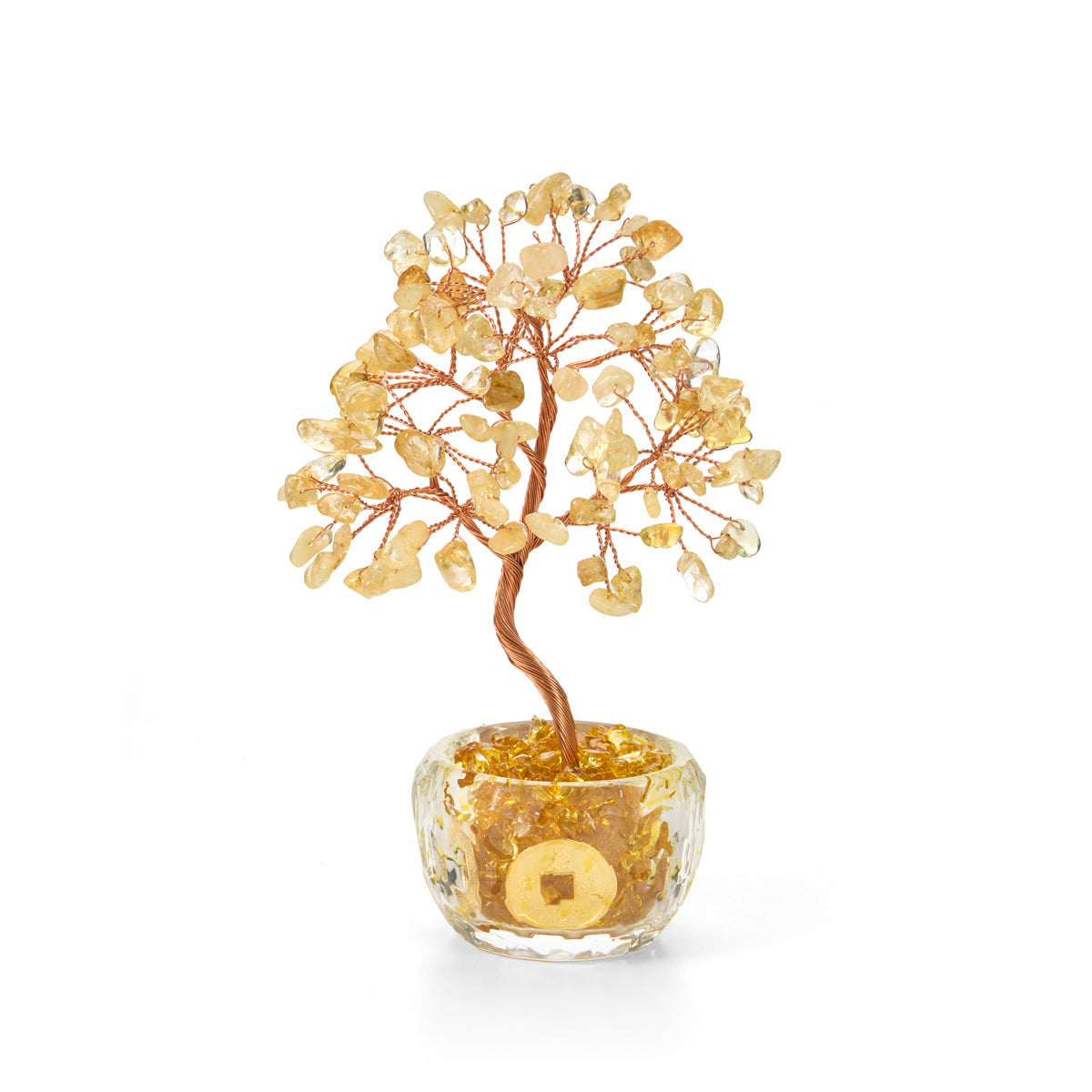Rooted Radiance - Desktop Crystal Chi tree